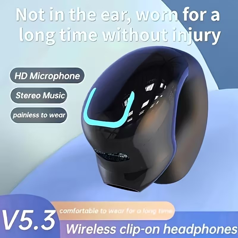 Audífonos Inalámbricos Mini Clip-On – Ligeros, Discretos y Fáciles de Usar